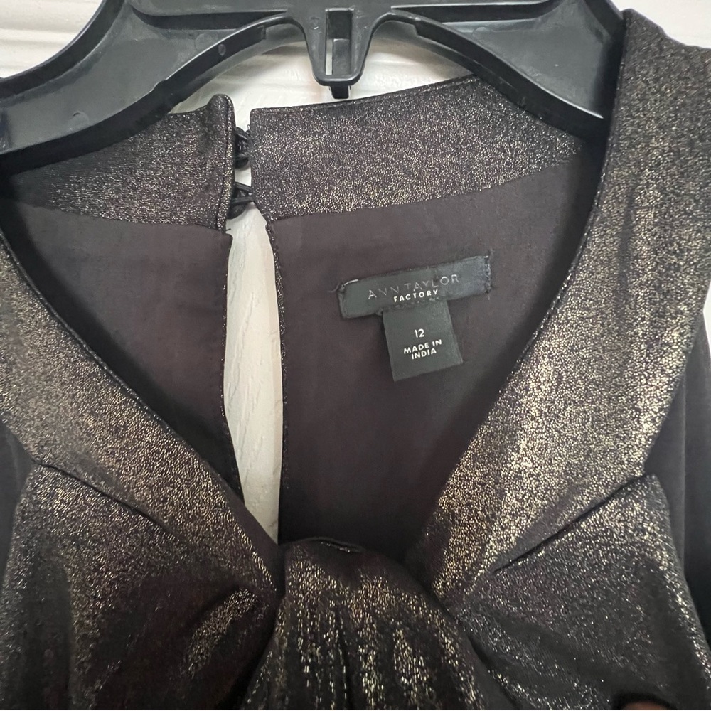 Jumpsuit Romper Gold / Black Sz 12